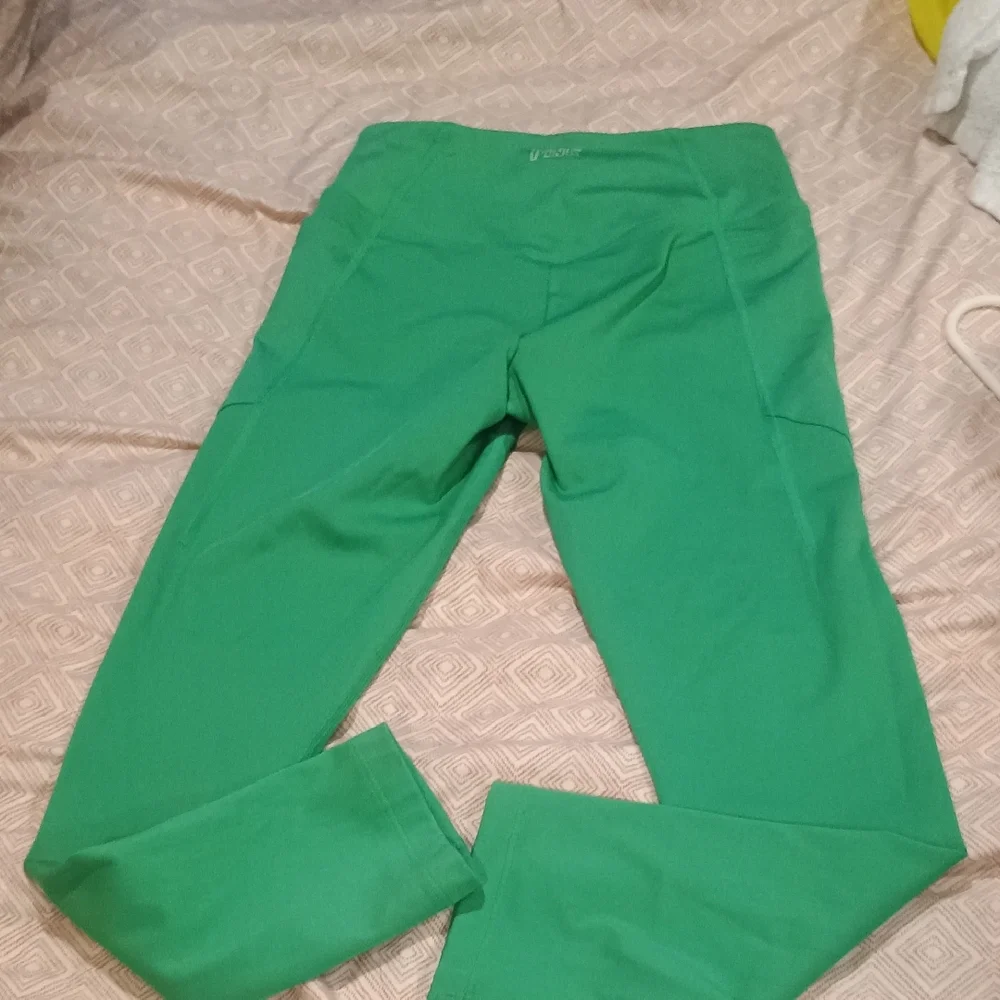 PINK by Victoria's Secret Bright Green Workout Leggings. Size XS - Picture 2 of 4